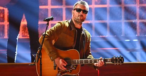 Eric Church performs onstage during the 57th Annual CMA Awards at Bridgestone Arena.