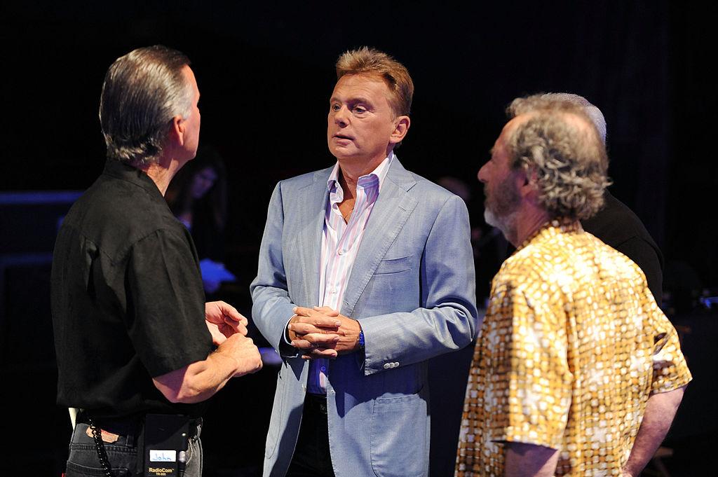 Pat Sajak during his guest appearance on 'Jeopardy!.'