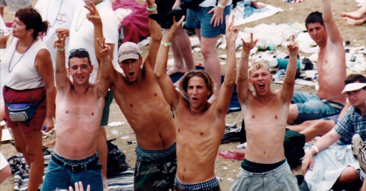 Fans at Woodstock '99