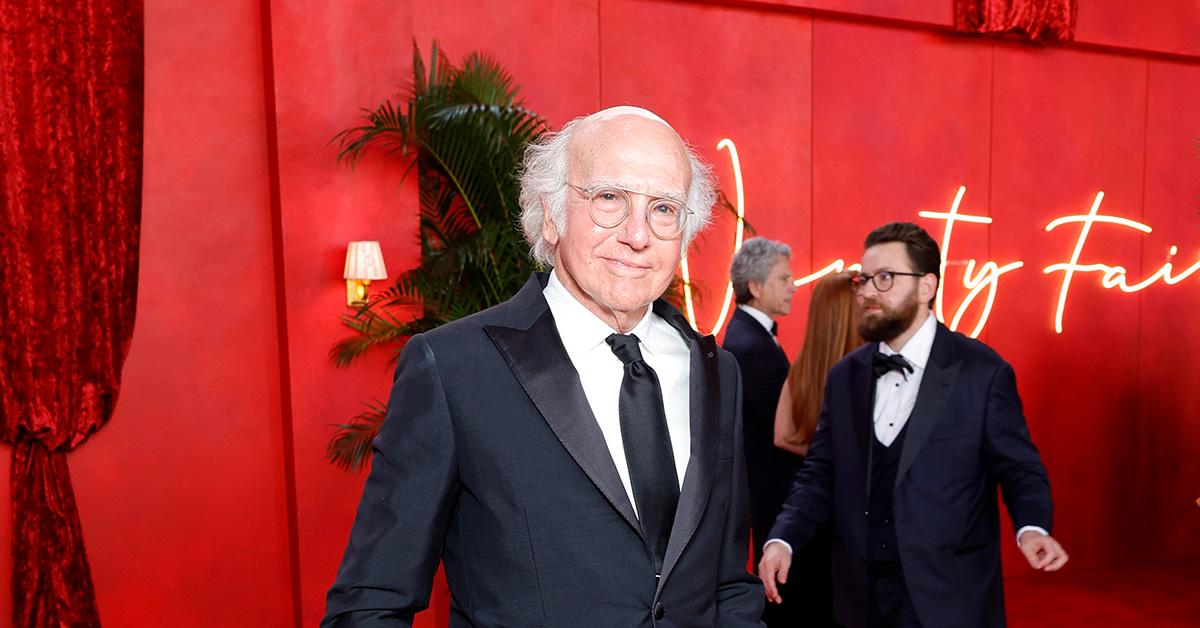 Larry David at the 2024 Vanity Fair Oscars party. 