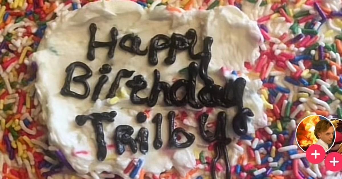 The $80 cake the customer got from Kylie. 