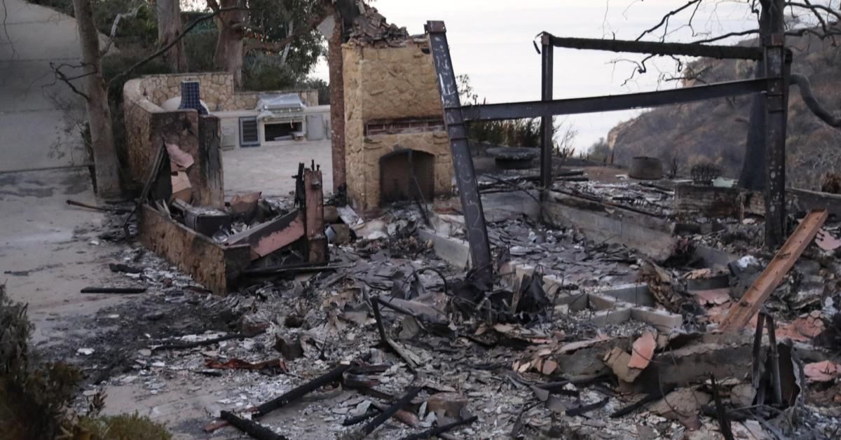 Mel Gibson's Malibu home burned down in January 2025.