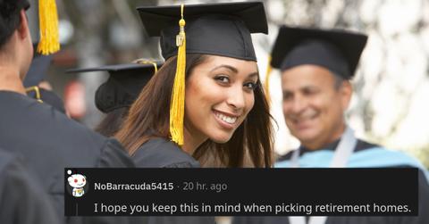 College Student Female Graduation Getty