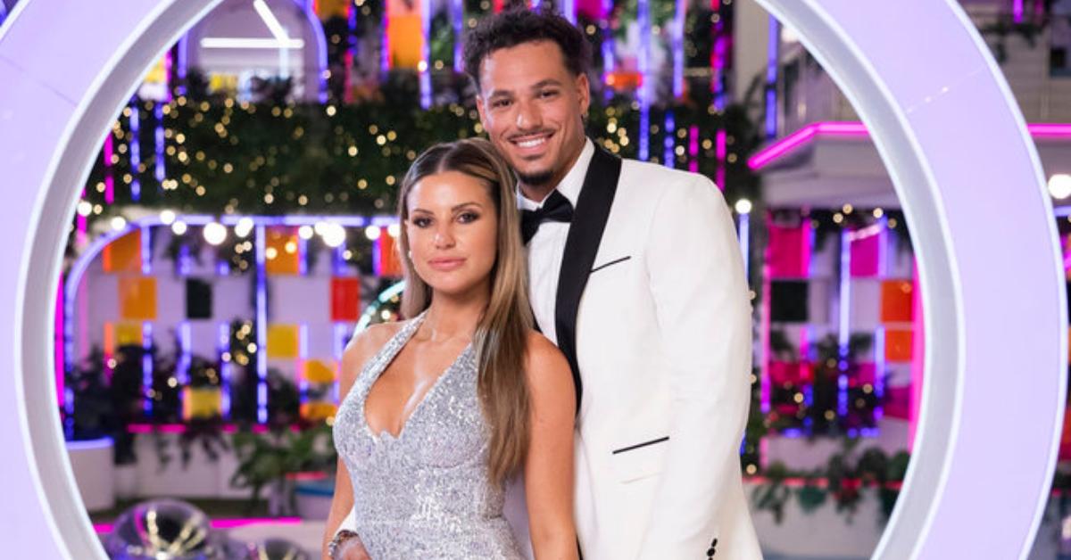 (l-r): Iris Kendall and Pepe Garcia-Gonzalez on 'Love Island USA' Season 7.