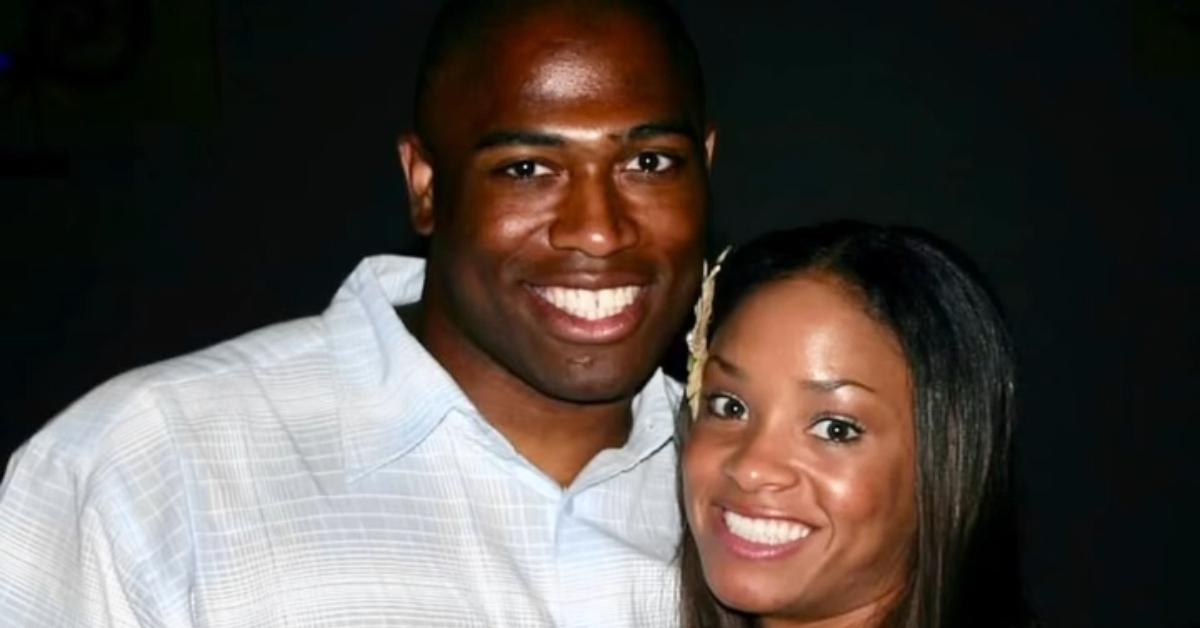 (l-r): Shaun Alexander and his wife, Valerie