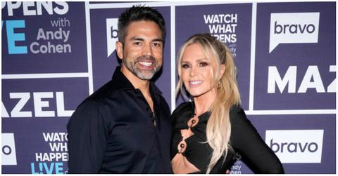 (l-r): Eddie Judge and Tamra Judge