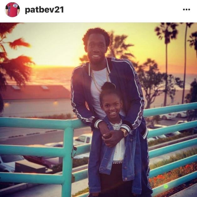 Patrick Beverley and Mya Beverley