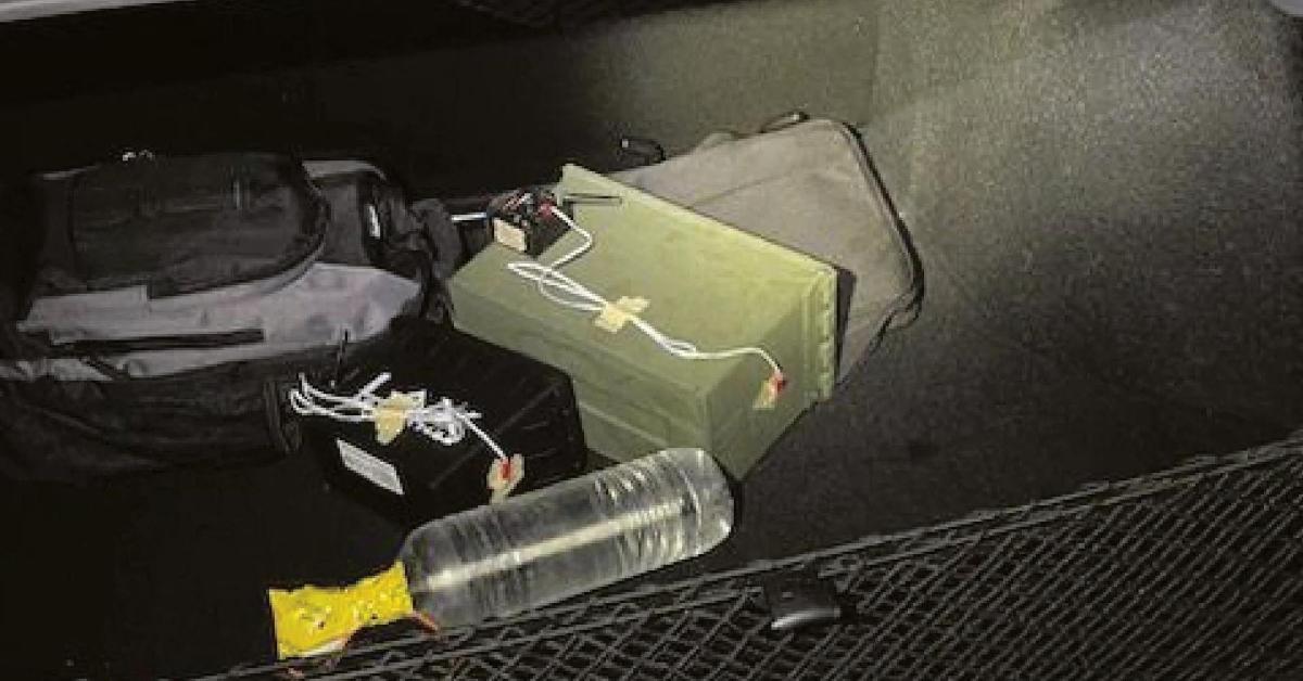 IED devices found in the trunk of Thomas Matthew Crooks