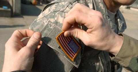 An American Flag Patch