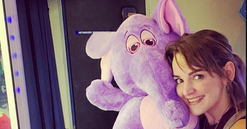 Laura-Leigh Moser from VPR, at the arcade