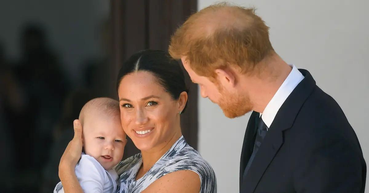 prince harry and meghan markle and archie