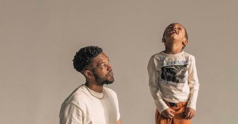 Spencer Williams and his son