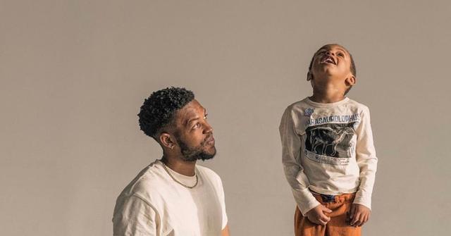 Spencer Williams and his son