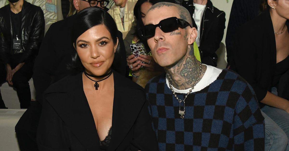 Kourtney Kardashian and Travis Barker
