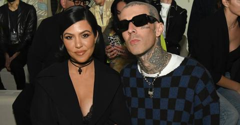 Kourtney Kardashian and Travis Barker