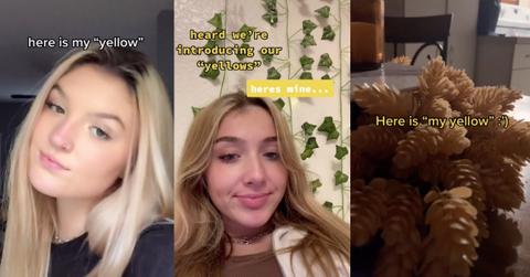 what does my yellow mean on tiktok