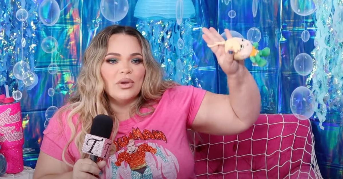 Trisha Paytas on her podcast, 'Just Trish.'
