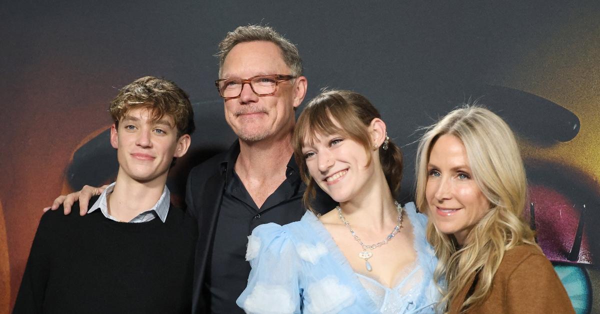 Liam Lillard (L), Matthew Lillard (L - Center), Addison Lillard (R - Center), Heather Lillard (R)
