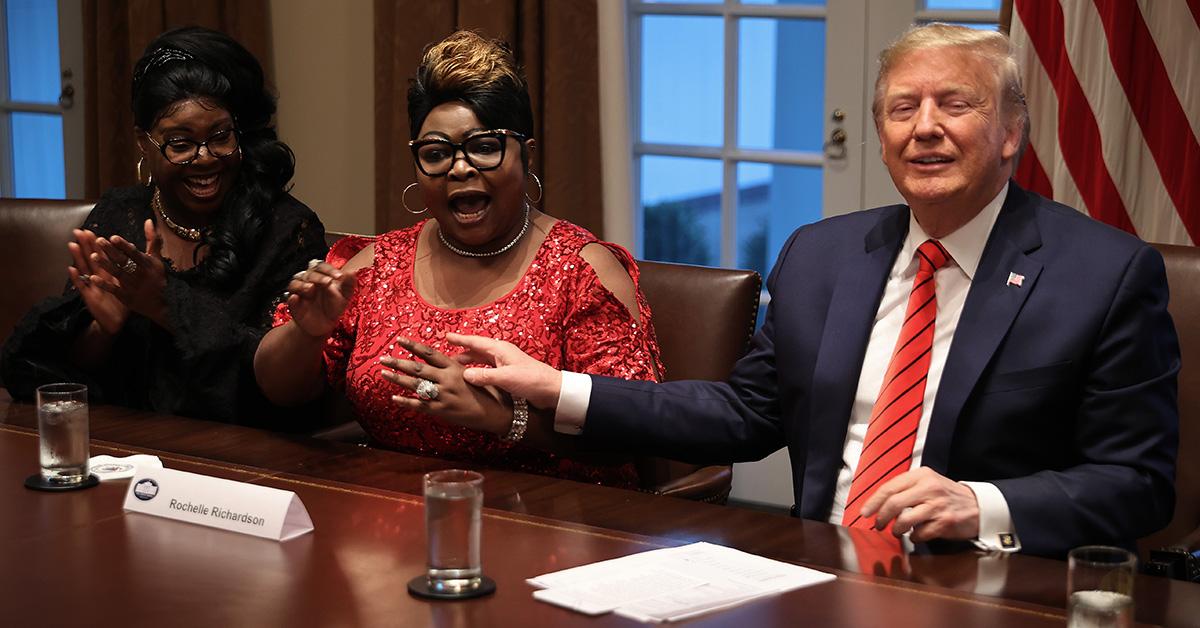 diamond and silk with trump - Lynette Hardaway