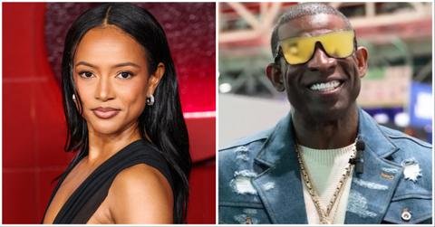 Karreuche Tran at the 4th Annual Fifteen Percent Pledge Gala / Deion Sanders on Instagram.