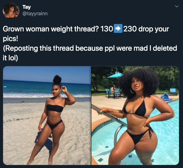 weight gain thread