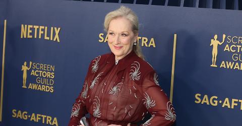 Meryl Streep at the 30th SAG Awards in 2024