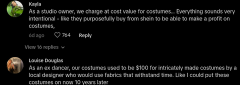 Mom Says Daughter’s Dance School Charged $100 for $10 SHEIN Dress - TikTok