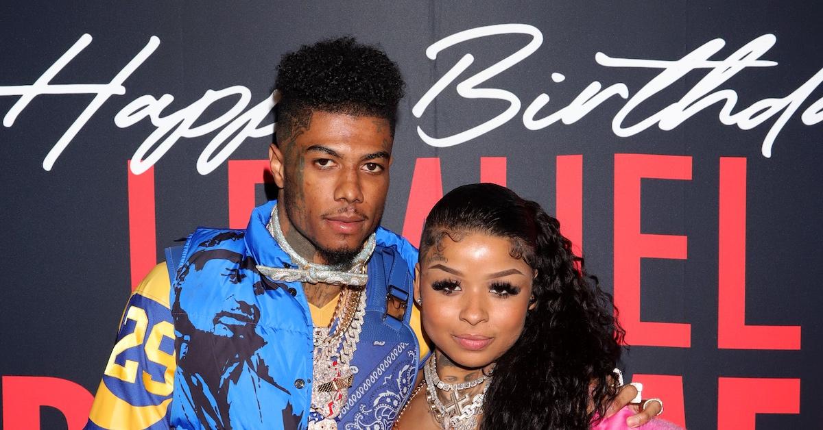 Blueface and ex-girlfriend Chrisean Rock on the red carpet