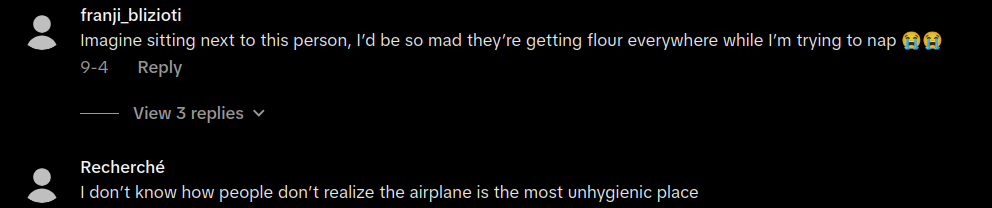 airplane pasta raw