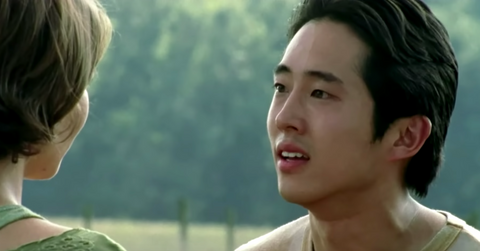 glenn on the walking dead