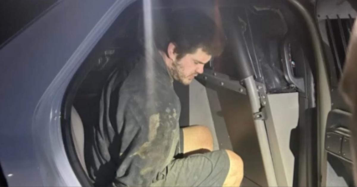 Texas fugitive Trevor McEuen is captured in Grand Saline, Texas.