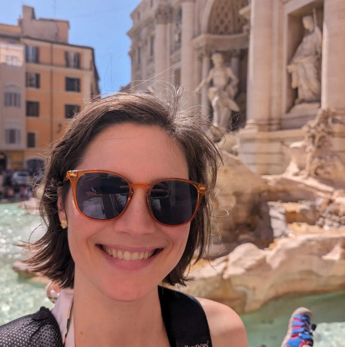 Amanda Knox in Italy in 2024.