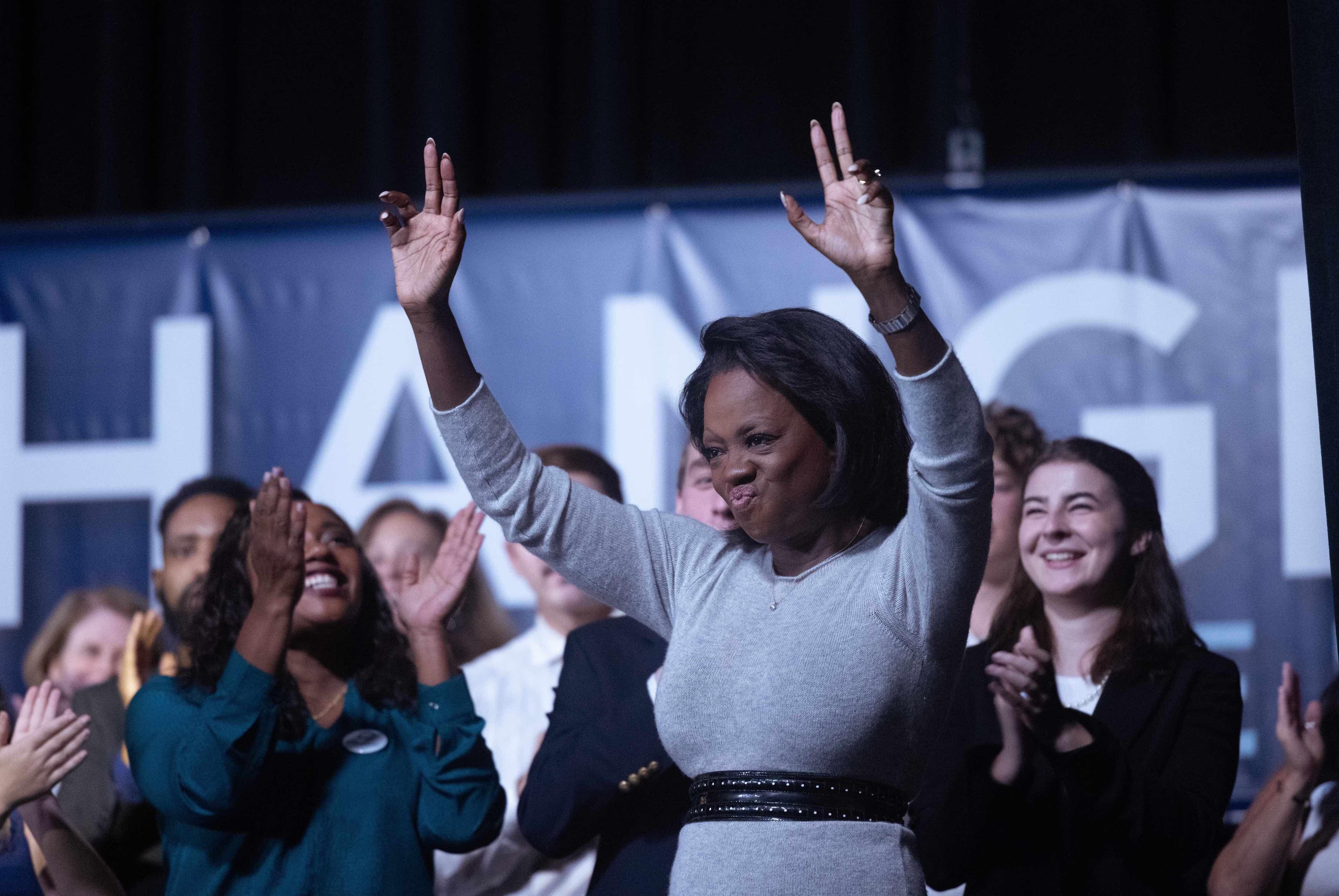 Viola Davis as Michelle Obama in 'The First Lady.'