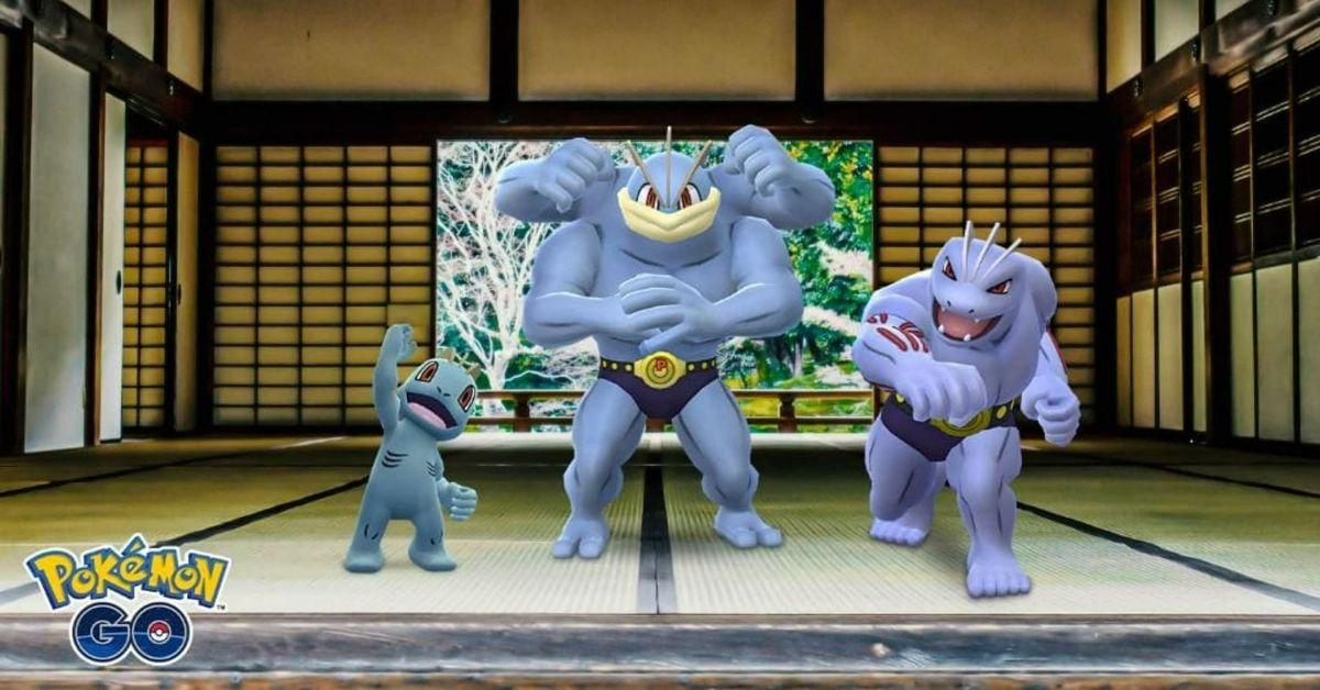 Machamp in Pokémon GO.