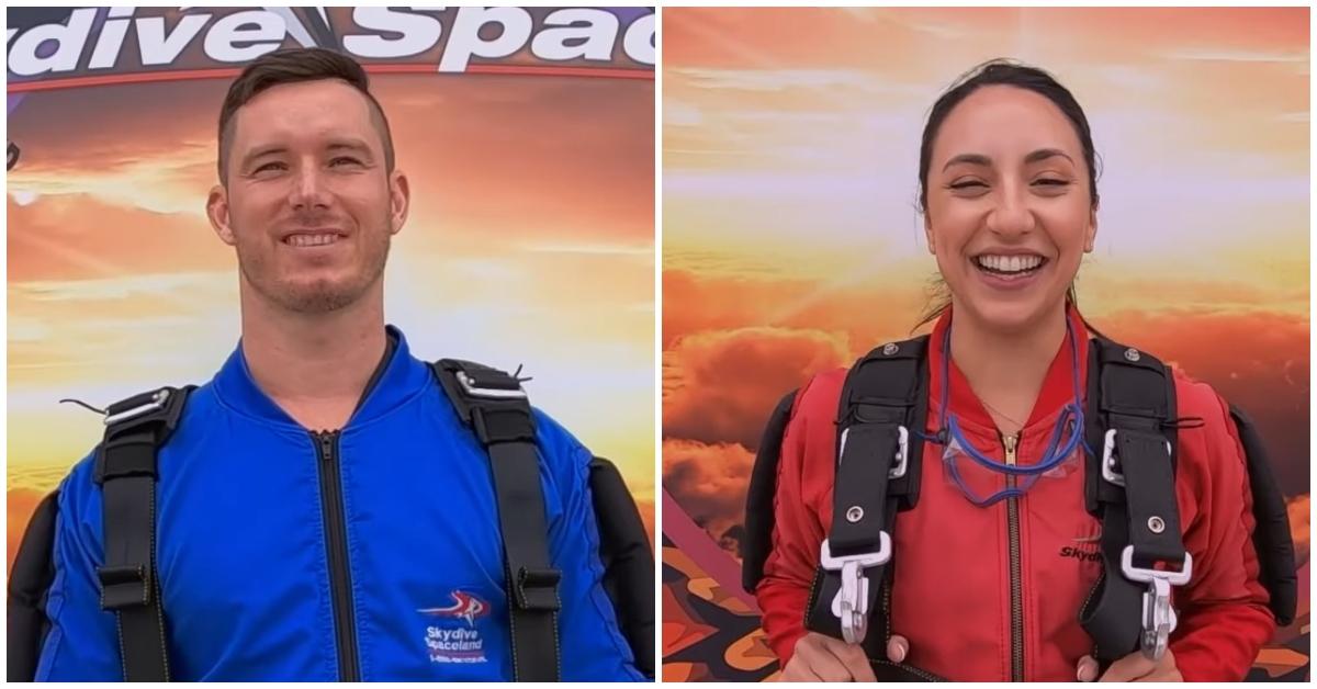 (l-r): Josh and Jalyn on 'Married at First Sight'