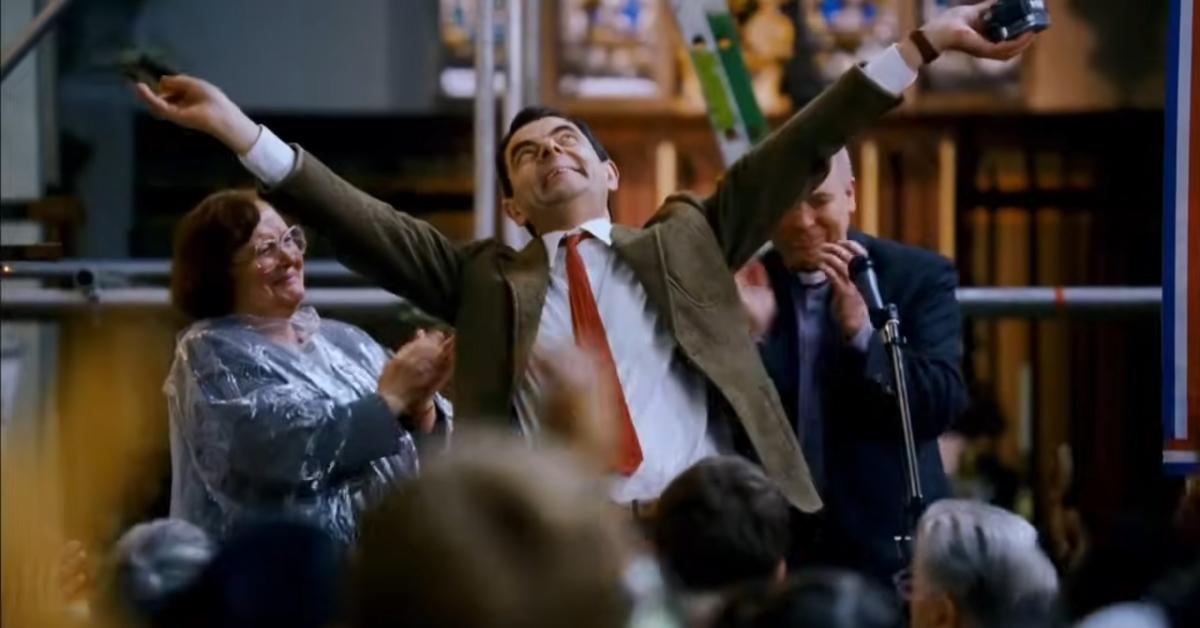 Rowan Atkinson as "Mr Bean" in 'Mr. Bean's Holiday'