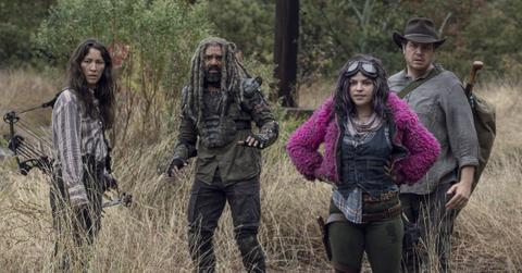 Yumiko, Ezekiel, Princess, and Eugene on 'The Walking Dead'