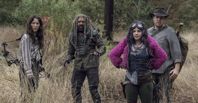 Yumiko, Ezekiel, Princess, and Eugene on 'The Walking Dead'