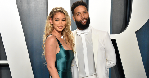 Odell Beckham Jr. and Lauren Wood