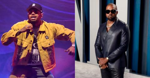 kanye chris brown