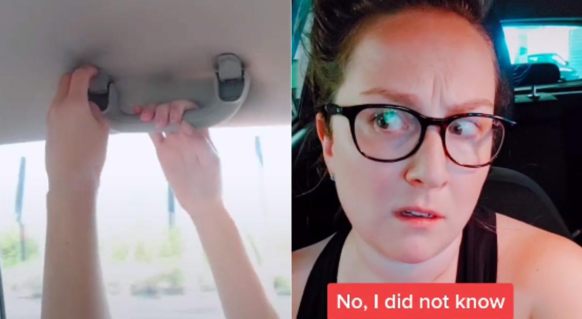 Car door handle hack: TikTok finds out what car handle flap is used for