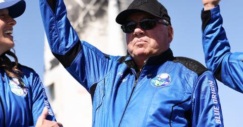 William Shatner before his space flight