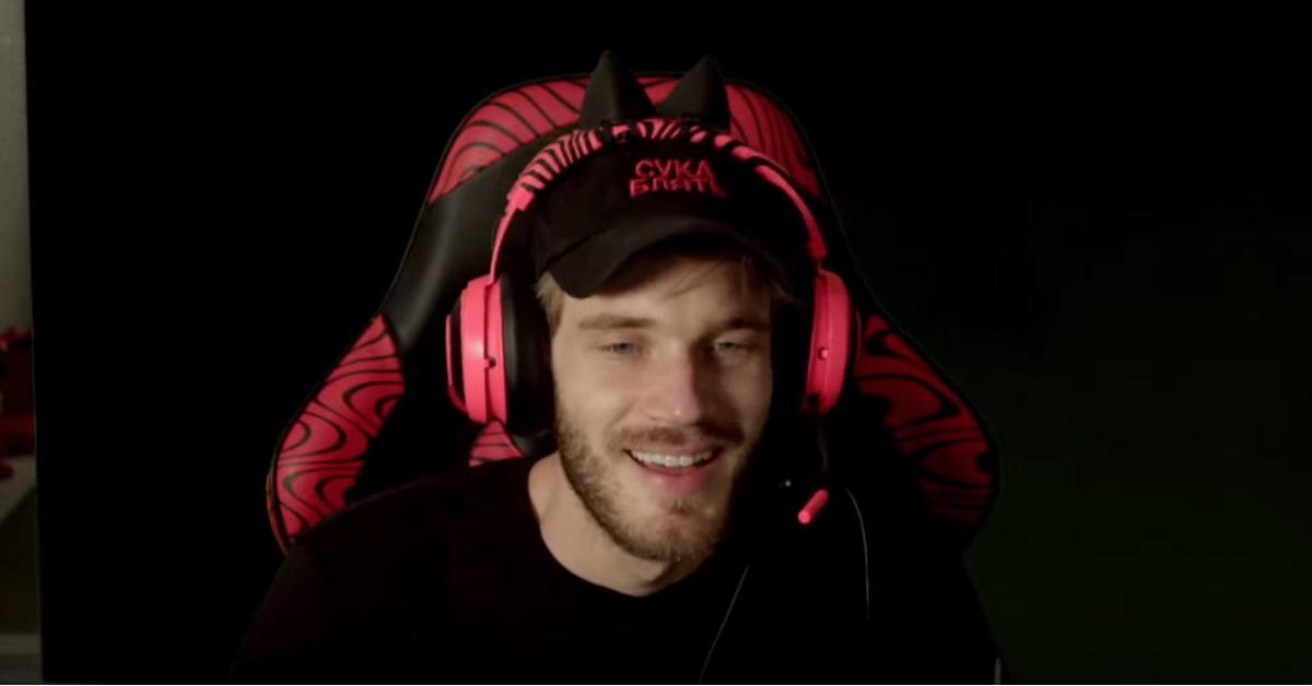 YouTuber PewDiePie