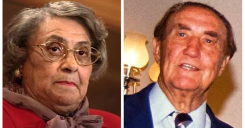 (L-R): Essie Mae Washington Williams; Senator Strom Thurmond