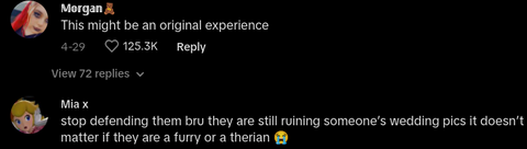 Video of Furry in Background of Wedding Goes Viral