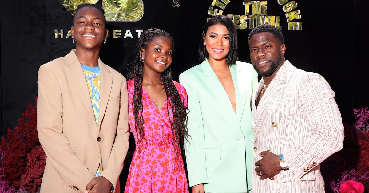 Kevin Hart, Eniko Parrish, Heaven and Hendrix