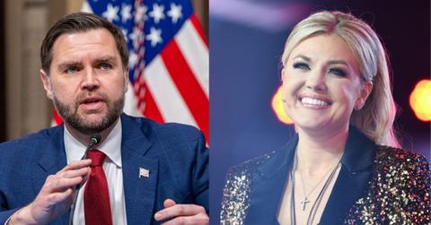 JD Vance and Erika Kirk