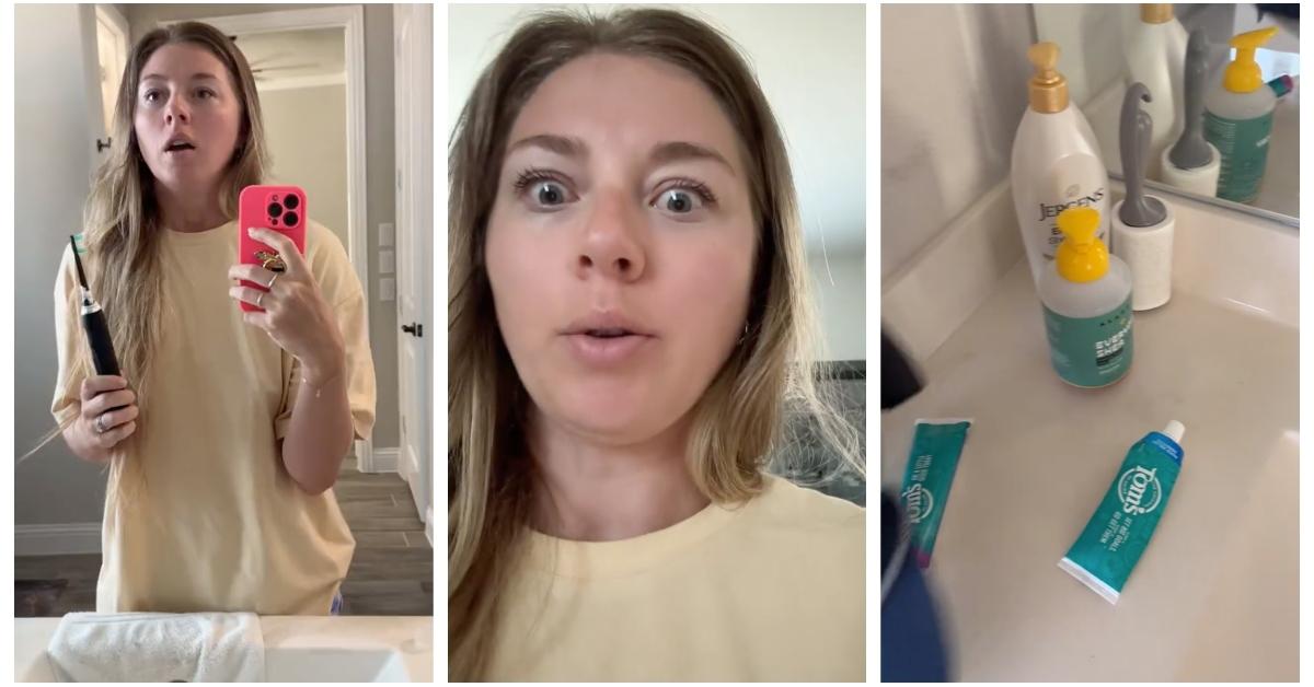 Husband can't find toothpaste TikTok