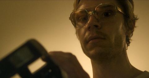 Evan Peters as Jeffrey Dahmer in 'Dahmer – Monster: The Jeffrey Dahmer Story.'