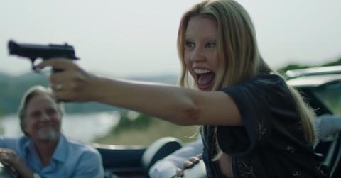 Mia Goth as Gabi in 'Infinity Pool'